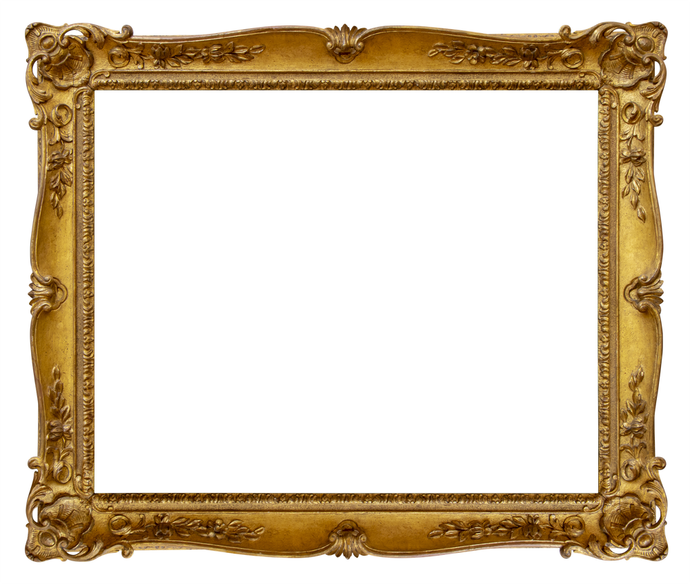 Ornate Gold Vintage Frame